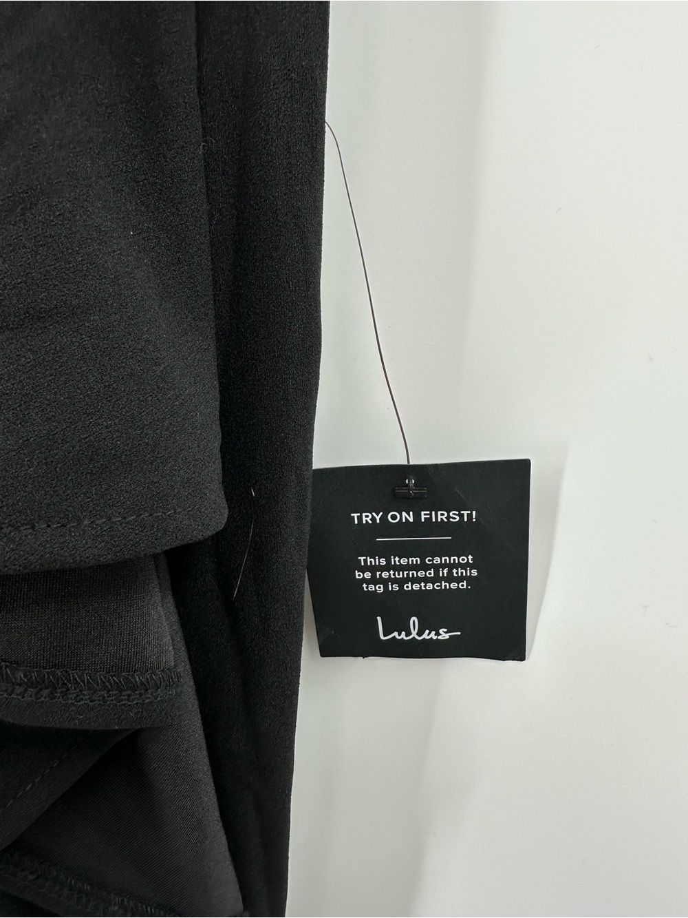 Lulus NWT Pure Loveliness Black Pleated Ruffled‎ High-Low Maxi Dress Size Medium - Picture 4 of 8